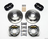 67-72 GM C10 P/U Rear Brake Kit Black Caliper