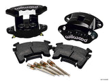 Caliper Kit Metric D154 Rear Black
