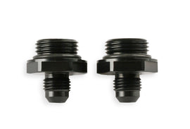Earl's Performance 6an Oil Cooler Adapter 2pk - Black