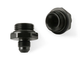 Earl's Performance 6an Oil Cooler Adapter 2pk - Black