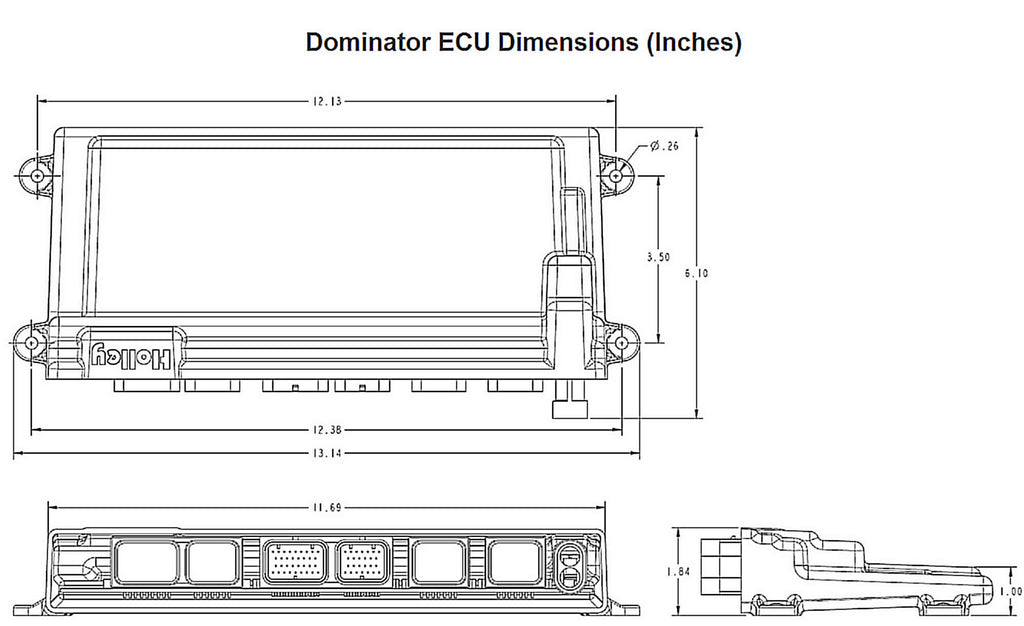 Holley EFI Dominator EFI Kit w/COP Universal