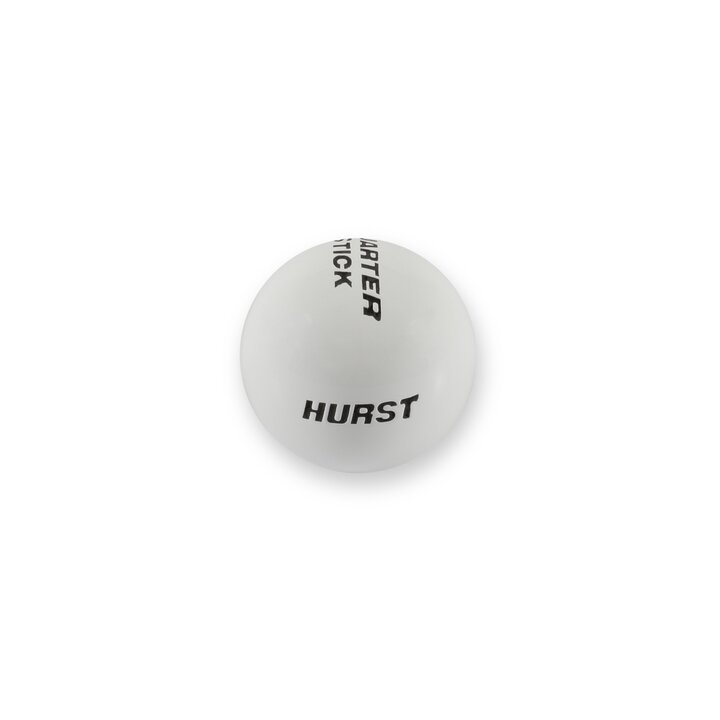 Hurst Quarter Stick Knob-White