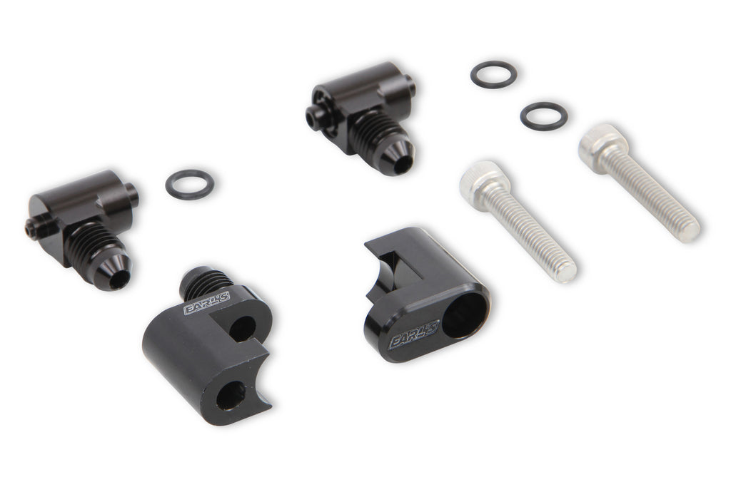 Earl's Performance GM LS Steam Vent #4 Adapter Fittings (pair)