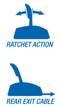 Load image into Gallery viewer, ratchetactionrearexitcablediagram.jpg